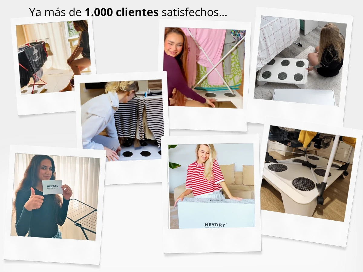 Clientes felices que han comprado HEYDRY