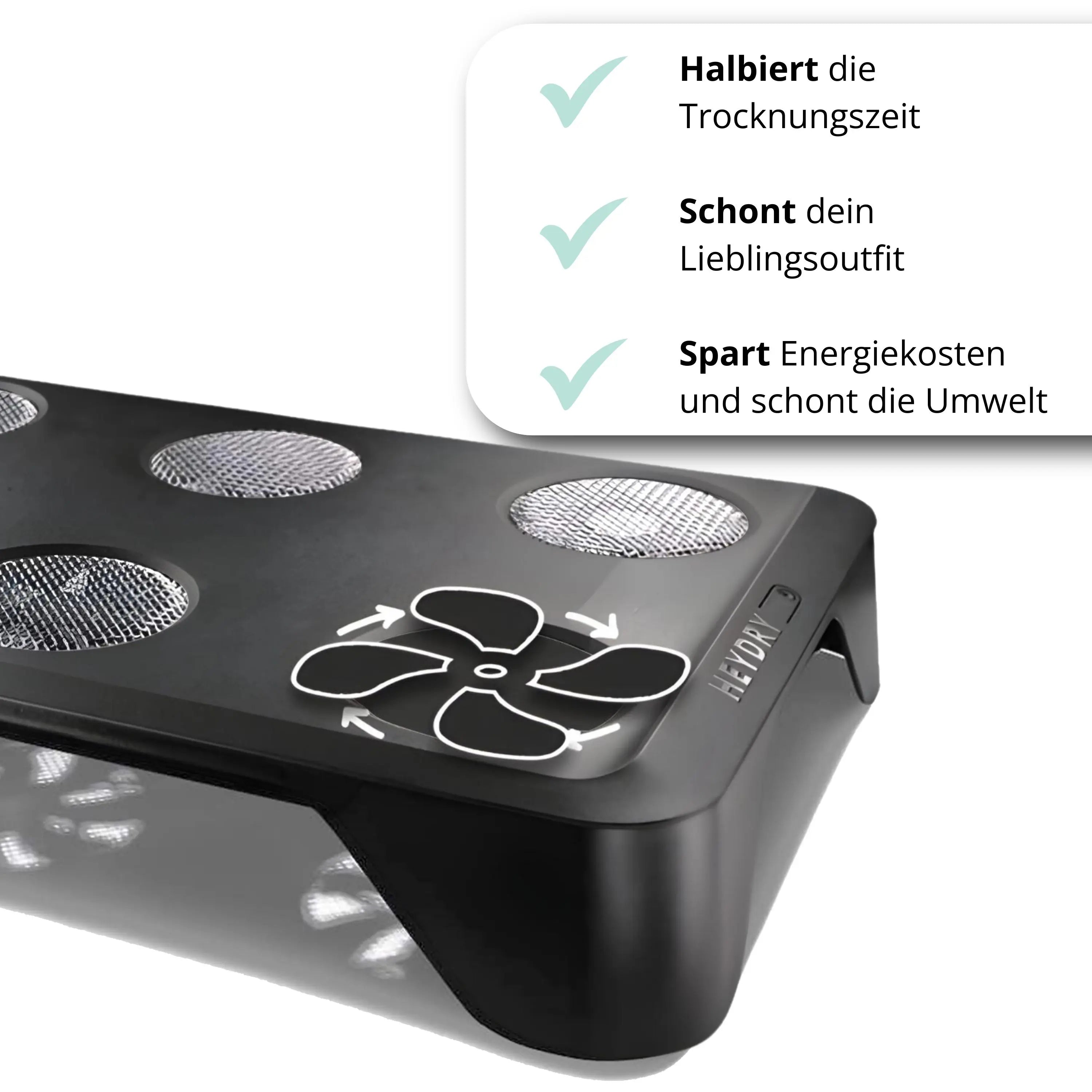 Trockner Alternative: schonend für jede Wäsche geeignet, spart Energie und Strom, Umwelt schonen und trotzdem schneller trockene Wäsche
