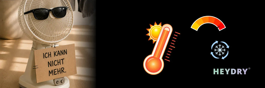 Die Klimaanlage im Wäscheständer? Und was HEYDRY damit zu tun hat.