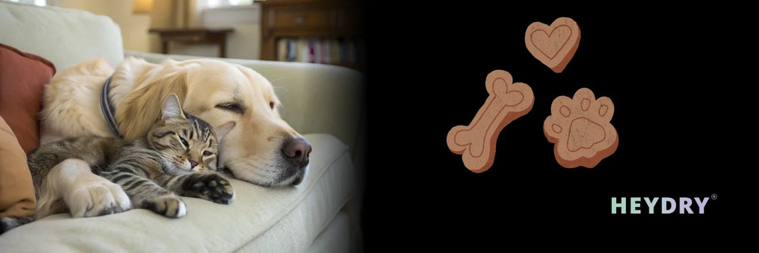 Beachte das, wenn du Haustiere hast und Wäsche wäschst und trocknest - HEYDRY hilft dir!