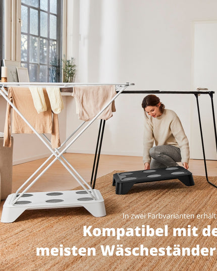 Der HEYDRY ist für die meisten Modelle von Wäscheständern geeignet. 