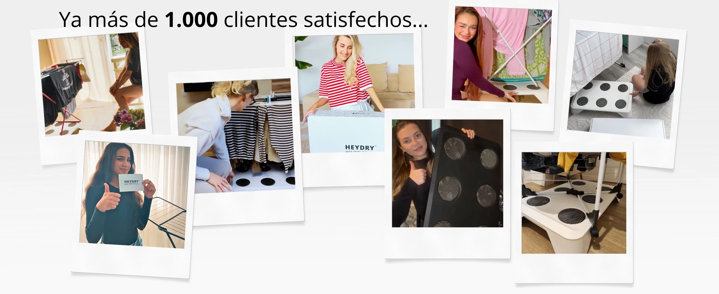 Clientes felices que han comprado HEYDRY

